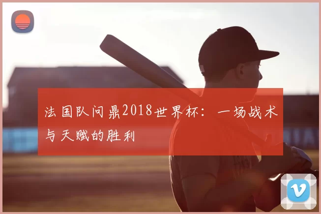 法国队问鼎2018世界杯：一场战术与天赋的胜利